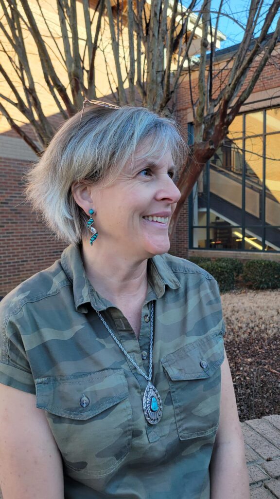Camo and Turquoise Outfit